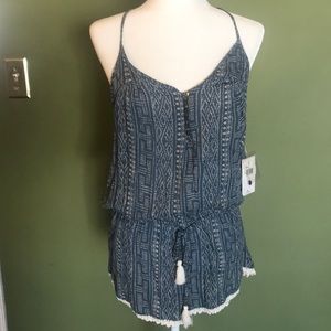 Blue Romper